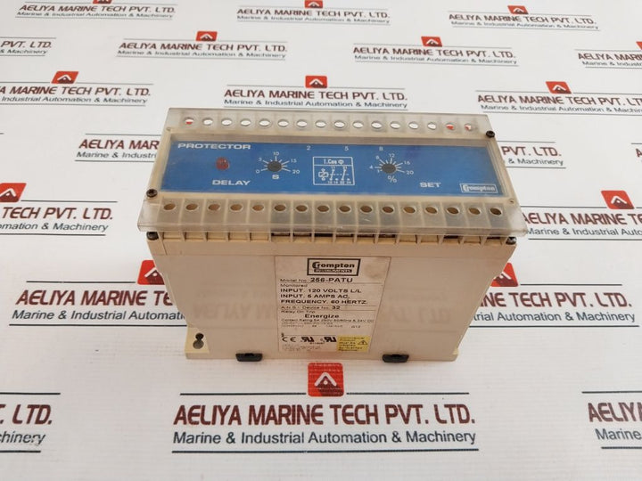 Crompton Instruments 256-patu Protector Trip On Relay 5A 250V 50/60Hz