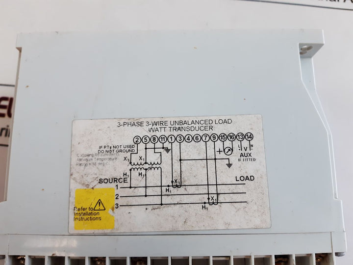 Crompton Instruments 256-twmu Transducer Module 0/4000 Kilowatts