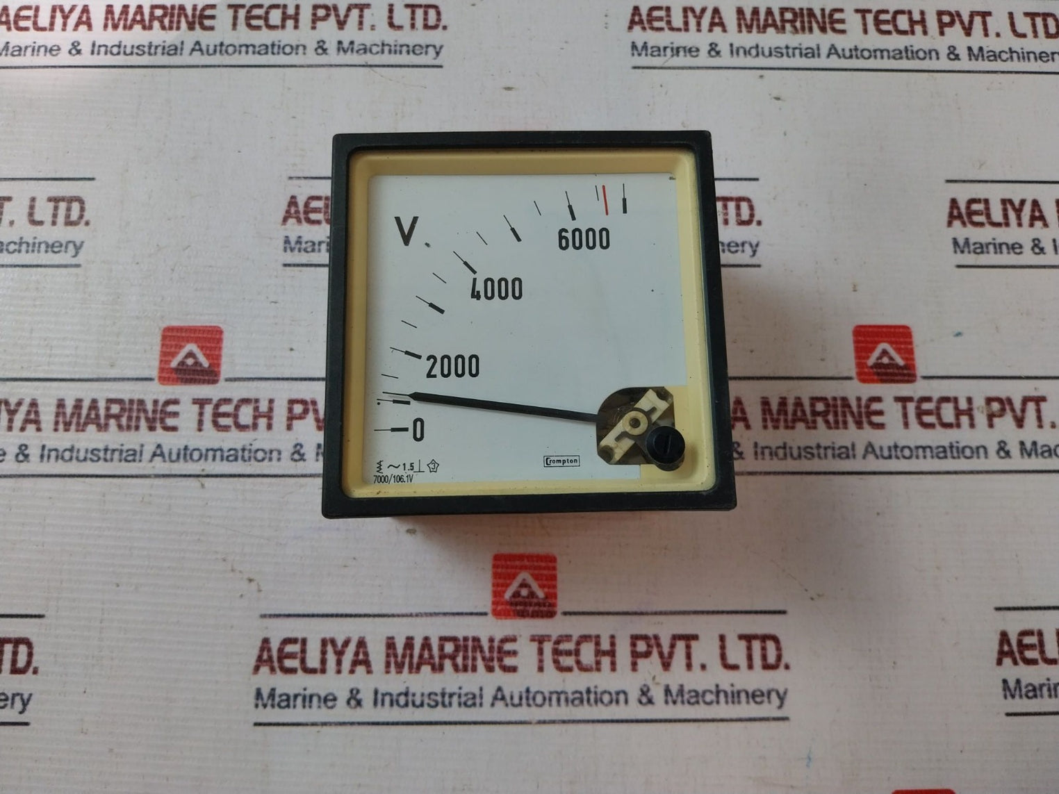 Crompton Instruments Volt Meter 0-7000V 60Hz