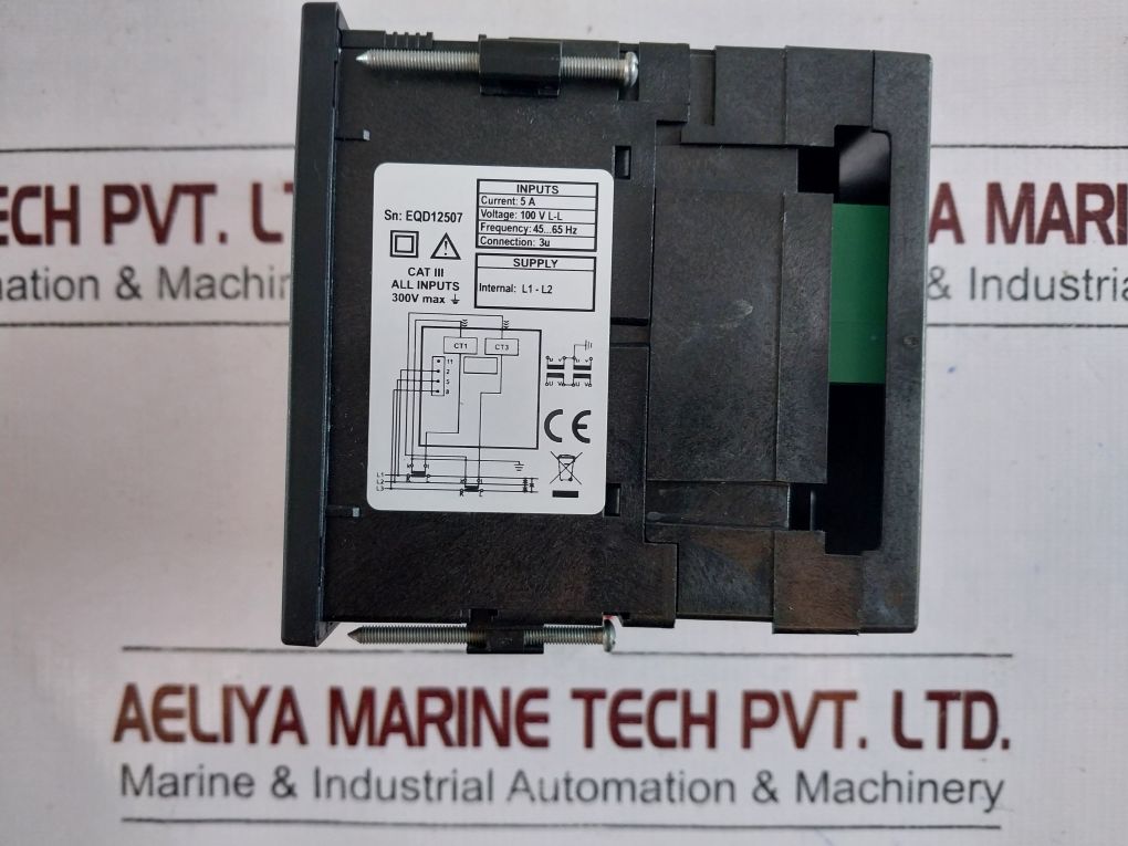 Crompton M244-218-s-vu-xn-c7 Megawatts Panel Meter 0/1.5
