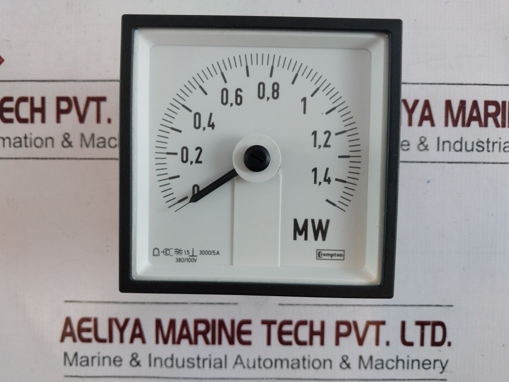Crompton M244-218-s-vu-xn-c7 Megawatts Panel Meter 0/1.5
