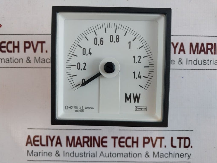 Crompton M244-218-s-vu-xn-c7 Megawatts Panel Meter 0/1.5
