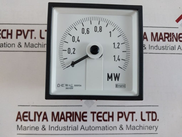 Crompton M244-218-s-vu-xn-c7 0-1,5 Megawatts Panel Meters