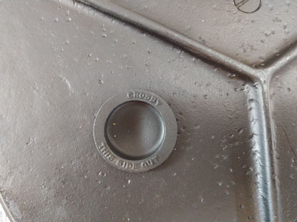 Crosby 20 Lb. Subdiv Test Gauge 0-2000 Lbs