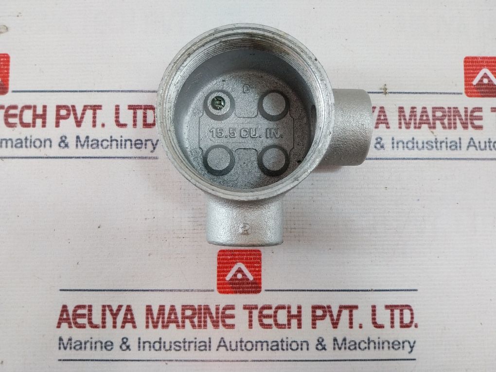 Crouse-hinds Gual 36 Conduit Outlet Box With Cover 0101639