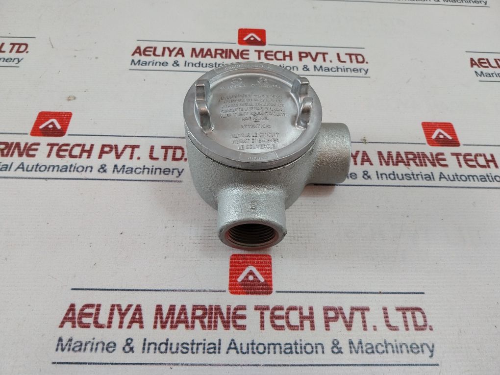 Crouse-hinds Gual 36 Conduit Outlet Box With Cover 0101639