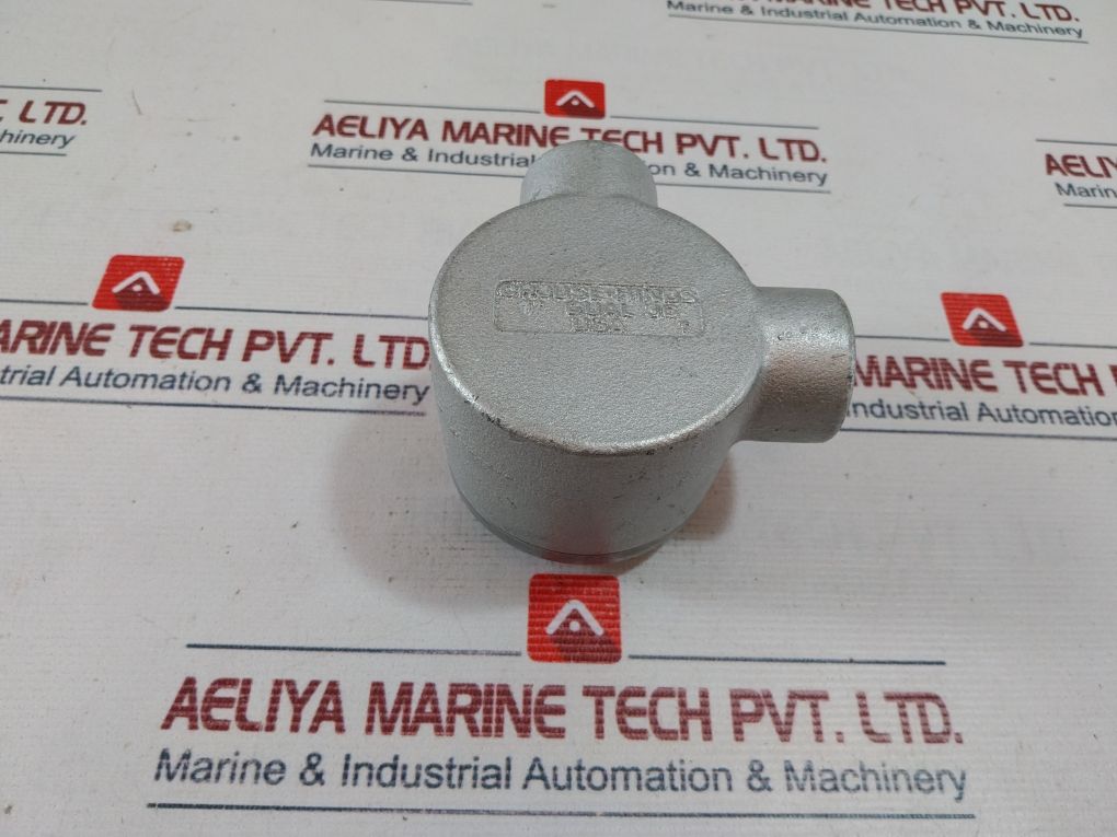 Crouse-hinds Gual 36 Conduit Outlet Box With Cover 0101639