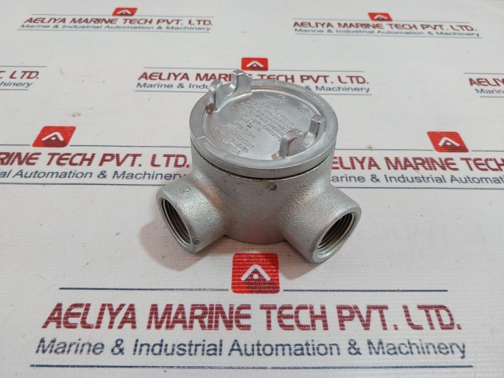 Crouse-hinds Gual 36 Conduit Outlet Box With Cover 0101639