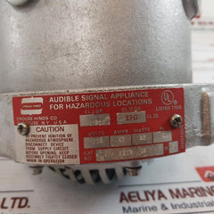 Crouse Hinds Eth 2313 Gb Mm2 Horn Audible Signal Appliance