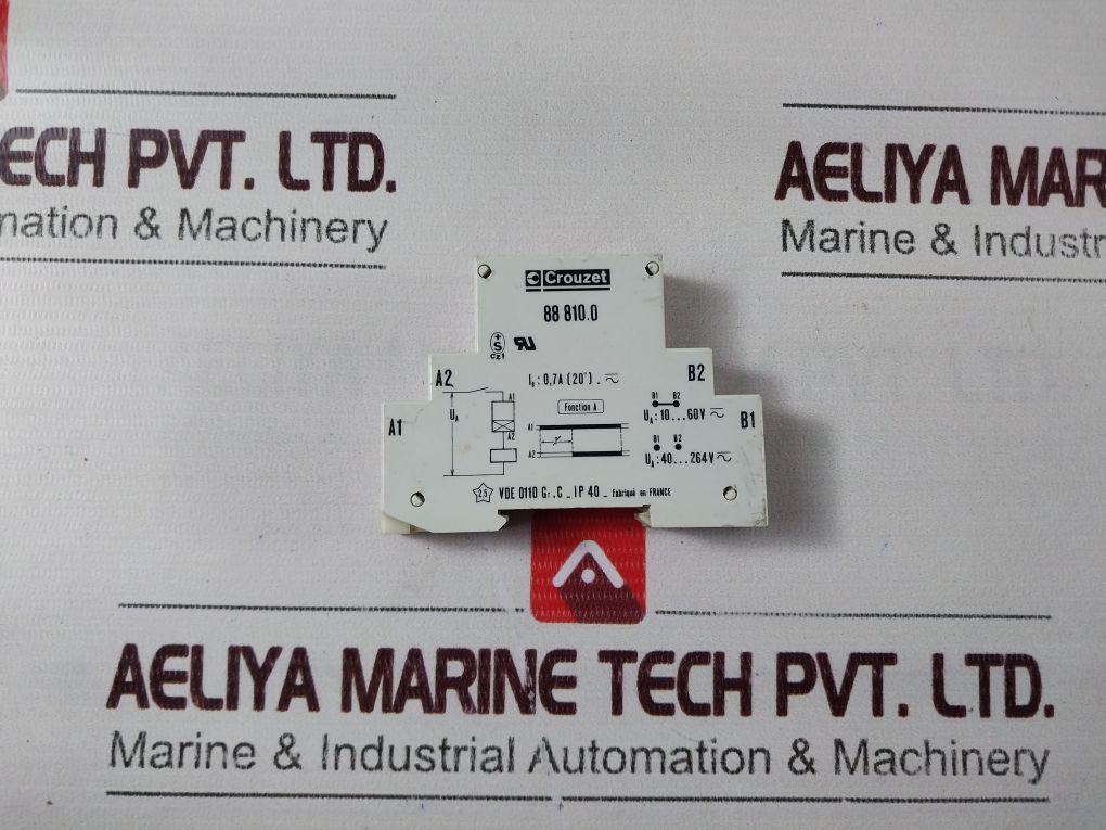 Crouzet Vde 0110 Timing Relay 88 810.0, Ip 40