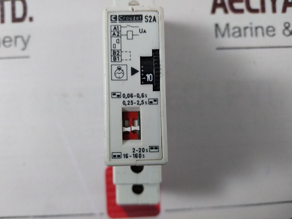 Crouzet Vde 0110 Timing Relay 88 810.0, Ip 40