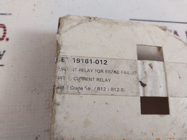 Crouzet Eih 84 871 009 Current Control Relay 120V~ 50-60Hz
