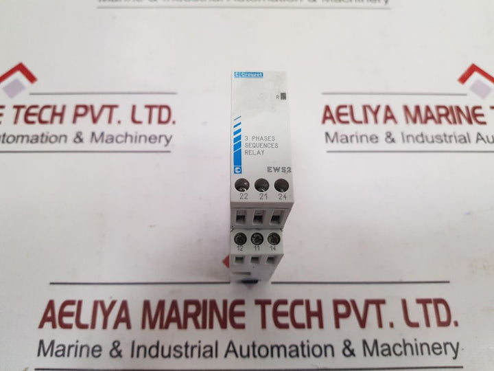 Crouzet Ews2 3 Phases Sequences Relay 07423 0747