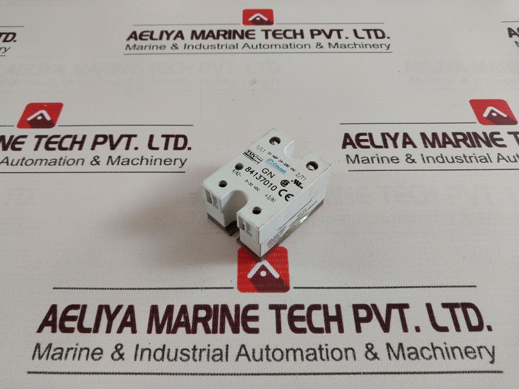 Crouzet Gn 84137010 Solid State Relay 25 Amp 24-280 Vac