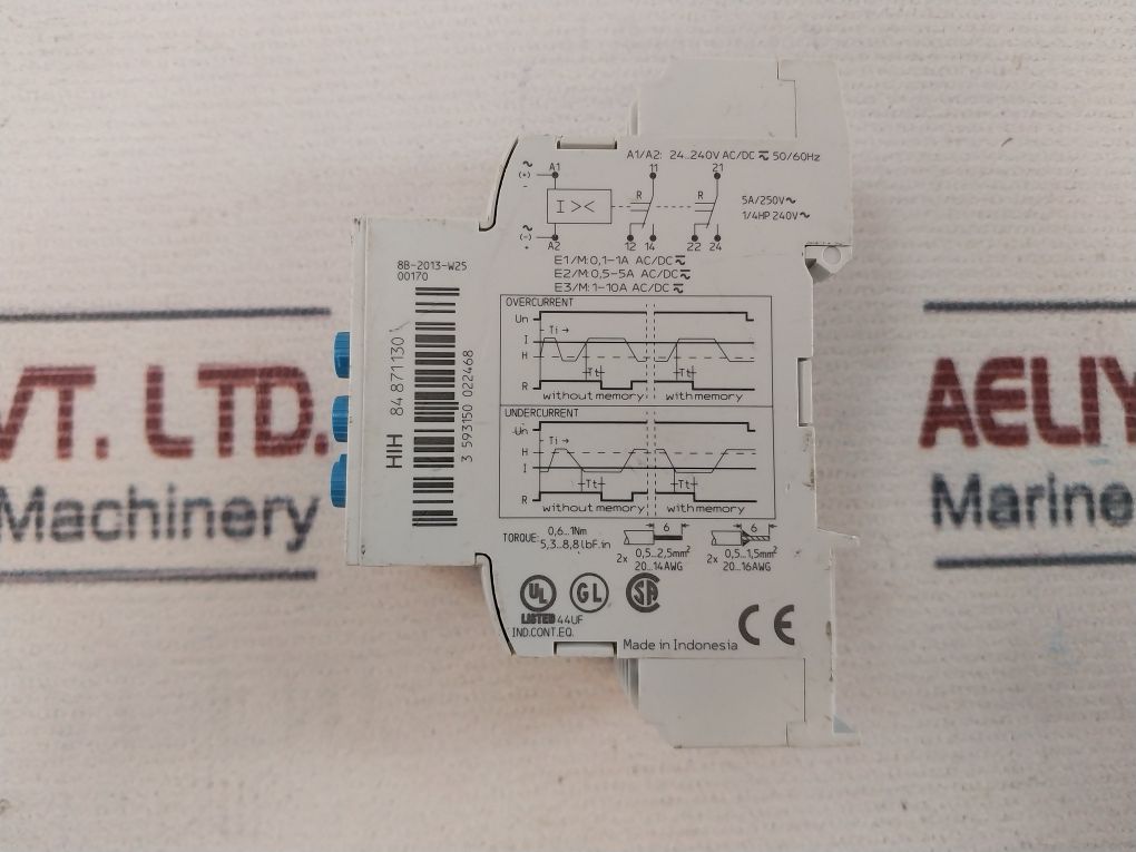 Crouzet Hih 84871130 Current Monitoring Relay