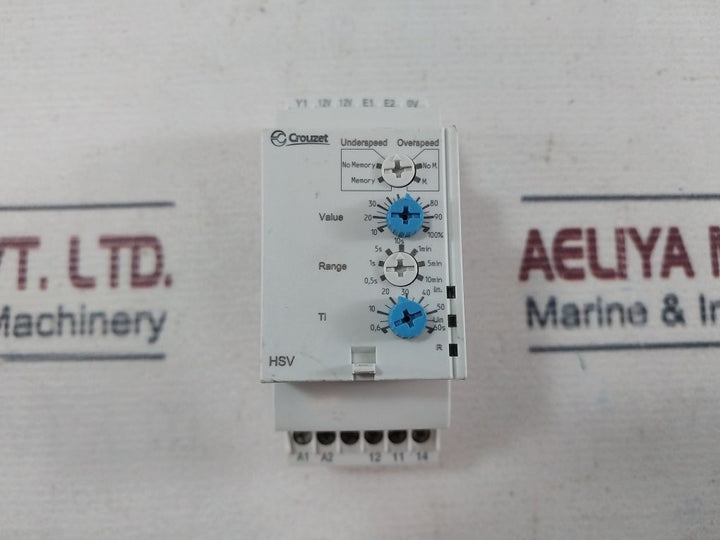Crouzet Hsv Speed Monitoring Relay 5A/250V~