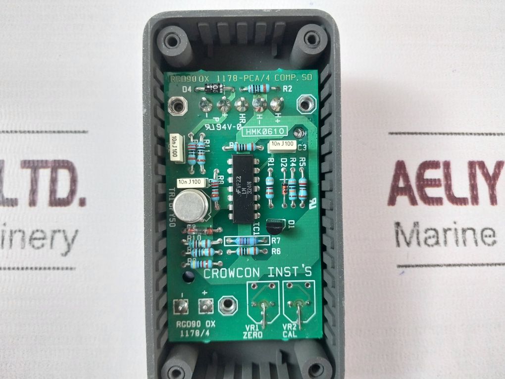Crowcon S01226/2 Control Panel Test Point 40-200Mv