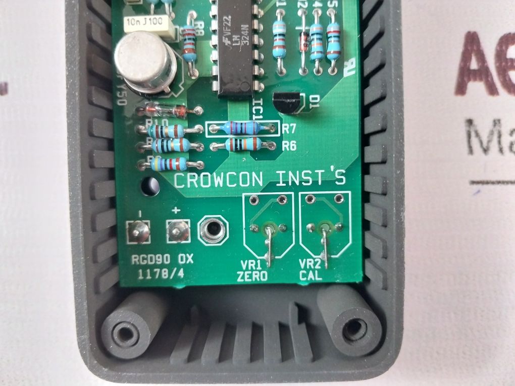 Crowcon S01226/2 Control Panel Test Point 40-200Mv