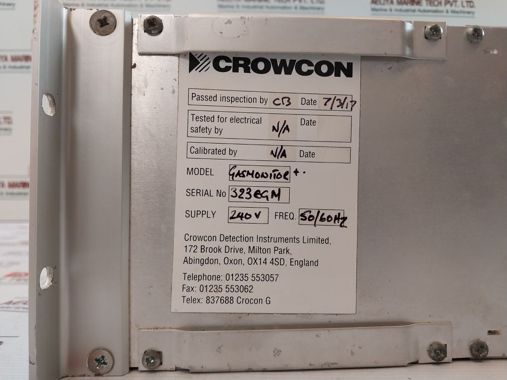 Crowcon Gasmonitor+ C8403A Gasmonitor Backplane 240V
