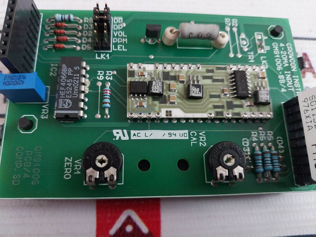 Crowcon Gms1006-ss/4 Input Pcb Card