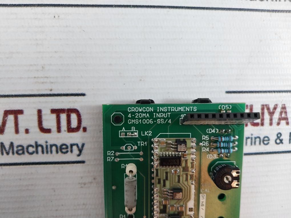 Crowcon Gms1006-ss/4 Input Pcb Card