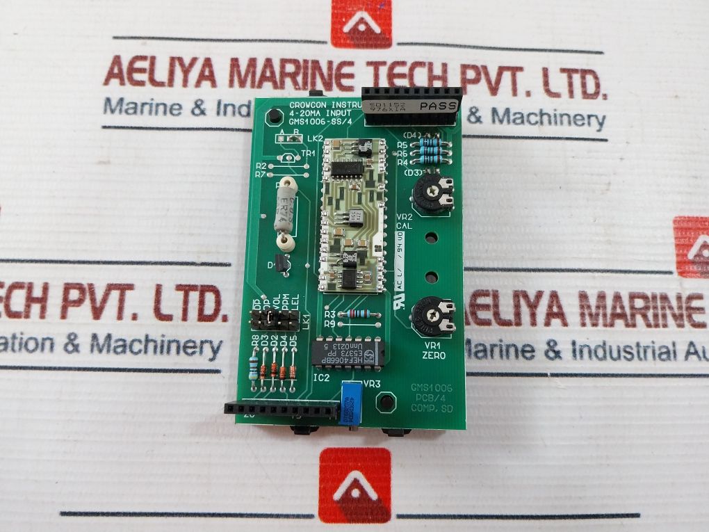 Crowcon Instruments Gms1006-ss/4 Printed Circuit Board 4-20Ma Input