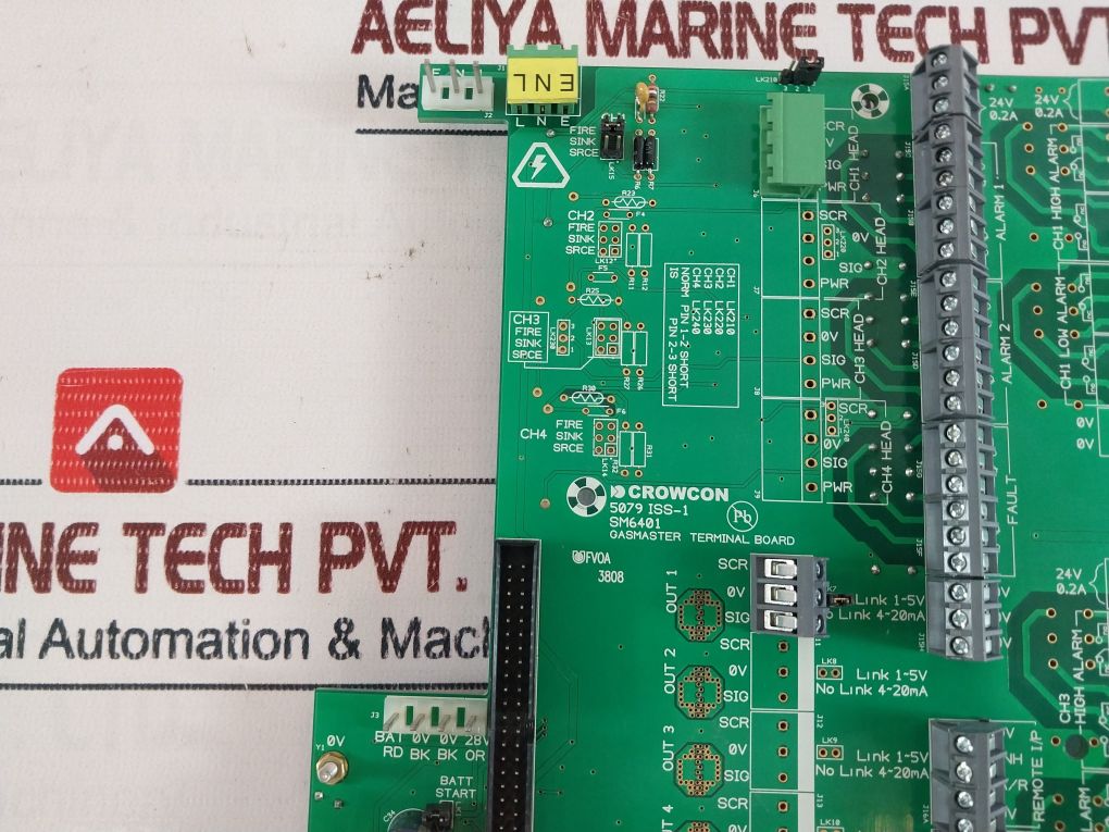 Crowcon Sm6401 Gasmaster Terminal Board