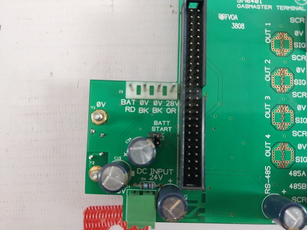 Crowcon Sm6401 Gasmaster Terminal Board