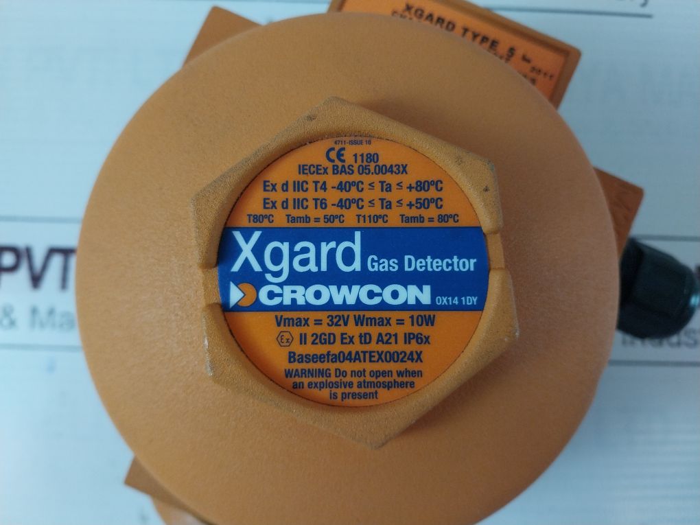 Crowcon Xgard Gas Detector Sensor Ch4 0-100% Lel