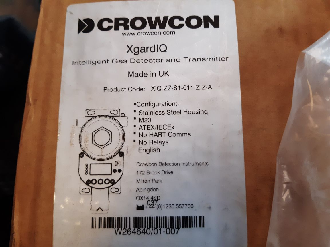 Crowcon Xgardiq Intelligent Gas Detector And Transmitter Spares Set
