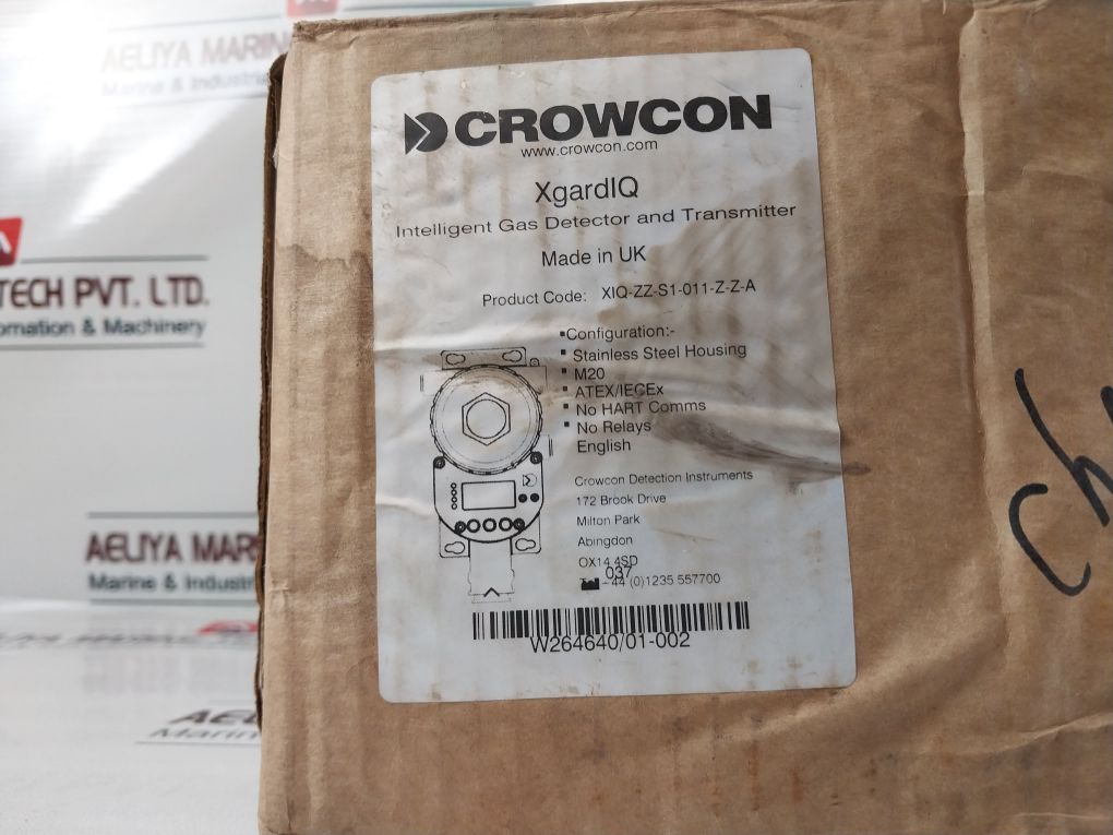Crowcon Xiq-zz-s1-011-z-z-a Intelligent Gas Detector And Transmitter
