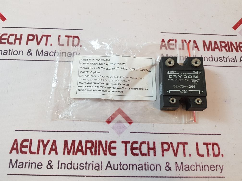 Crydom D2475-4266 Solid State Relay

