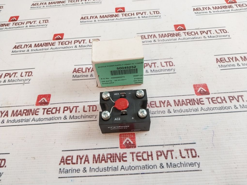 Crydom M5010013V Module Power Supply 110Vac To 110Vdca