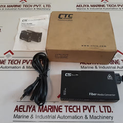Ctc Union Fmc-10100-sc002Ac Fiber Media Converter
