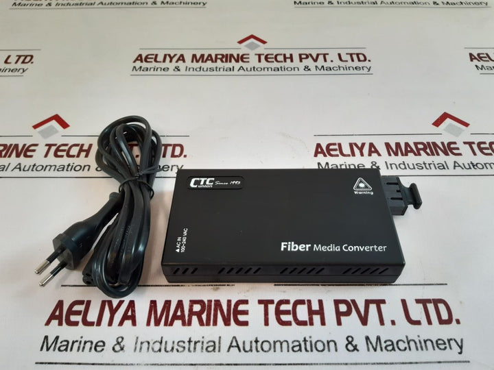 Ctc Union Fmc-10100-sc002Ac Fiber Media Converter
