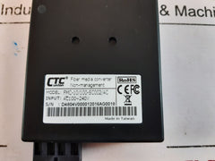 Ctc Union Fmc-10100-sc002Ac Fiber Media Converter
