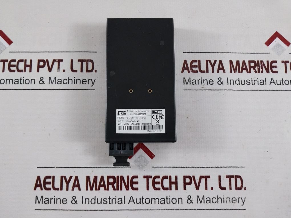 Ctc Union Fmc-10/100-wm-sc002/Ac Fiber Media Converter