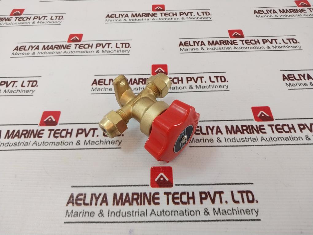 Cts-04 1/4” Solder Shut-off Valve Banex 3/8 Flare