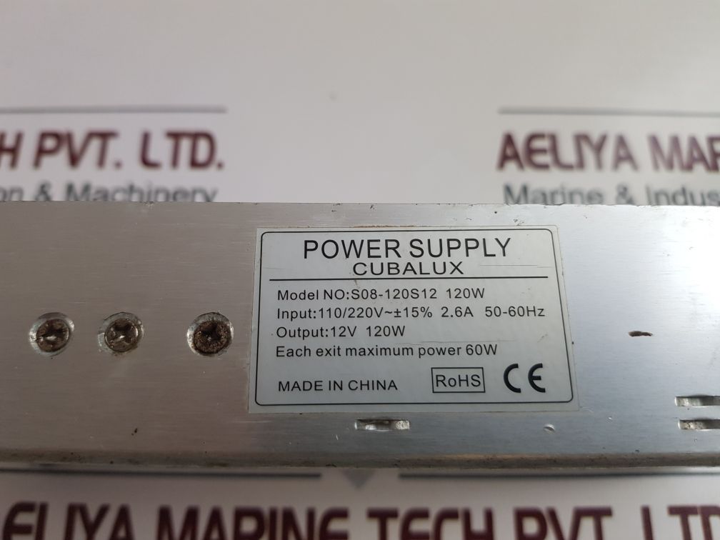 Cubalux S08-120S12 120W Power Supply Free Shipping