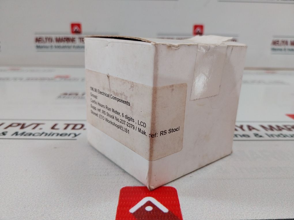 Curtis 18400180 Hour Meter 1/10 Hours 6 Digits, Lcd