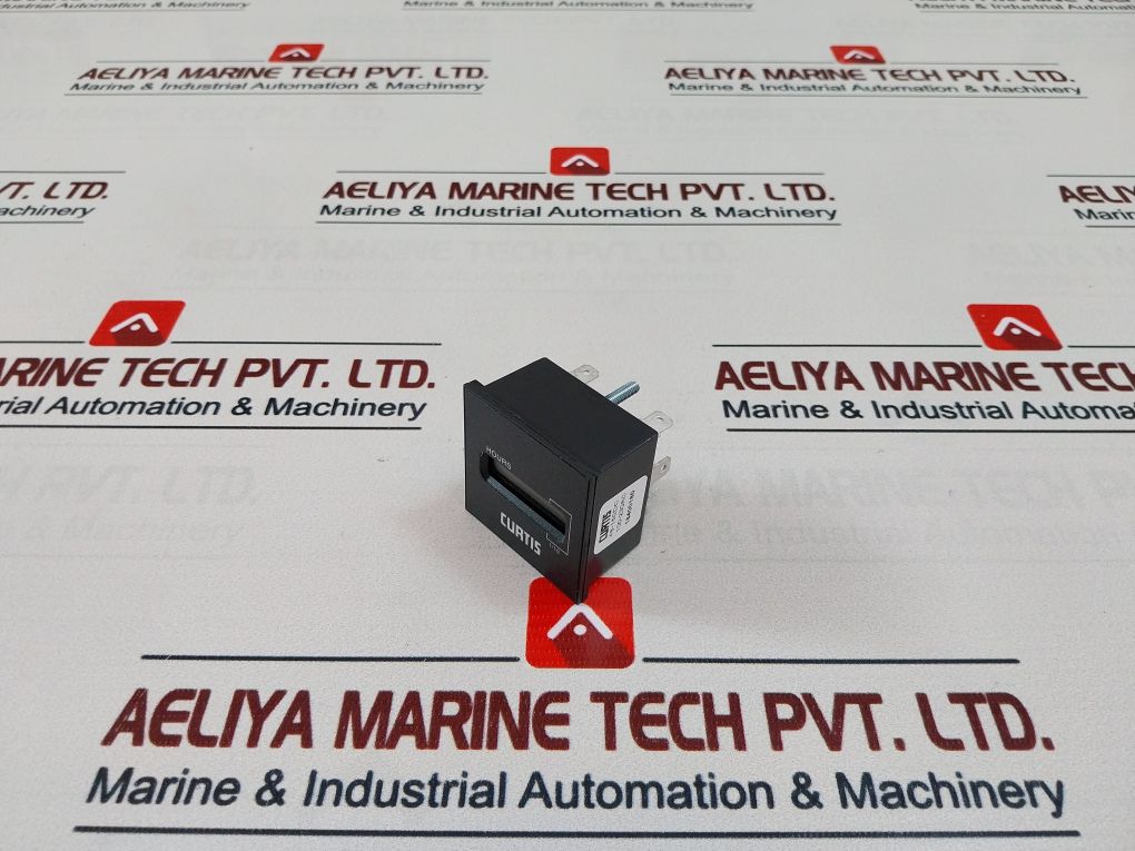 Curtis 18400180 Hour Meter 1/10 Hours 6 Digits, Lcd