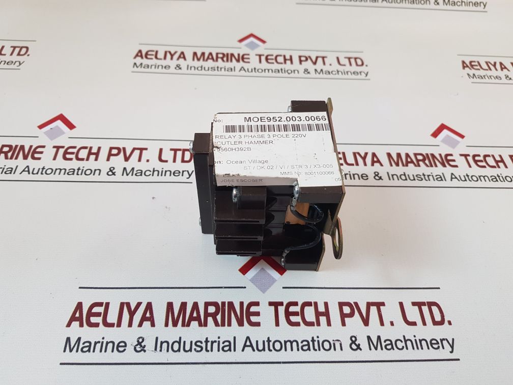 Cutler-hammer 9560h392b contactor 6-172-11