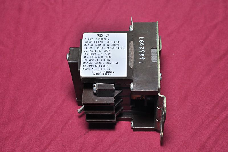 Cutler-hammer 6-172-36 Contactor
