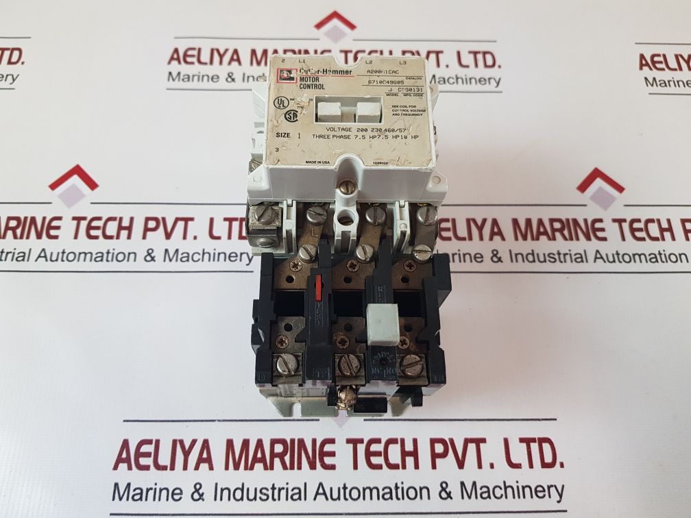 Cutler-hammer 6710C49G05 Motor Control Starter