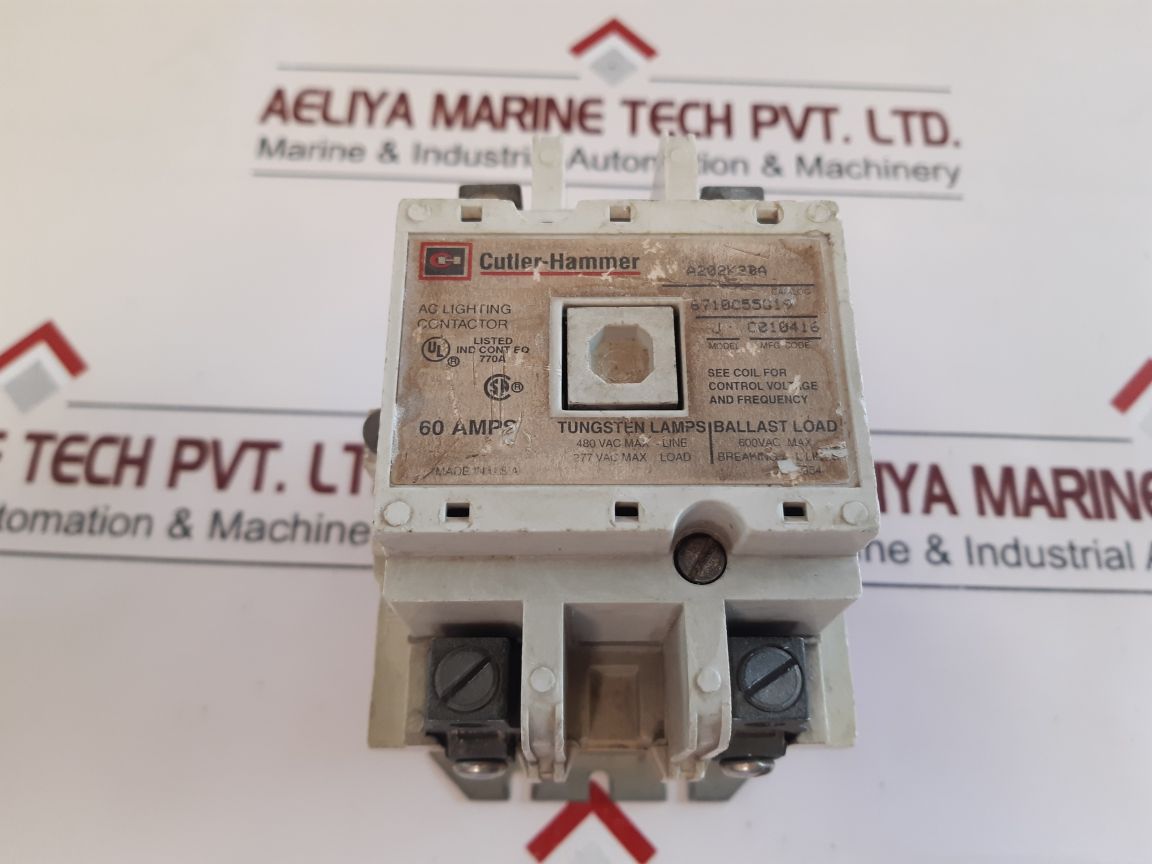 Cutler-hammer 6710C55G19 Ac Lighting Contactor