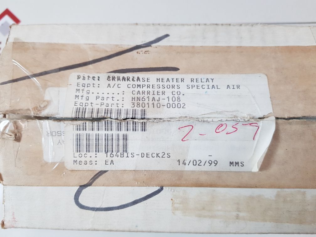 Cutler-hammer 9575H2526A Power Duty Relay Hn61Aj108