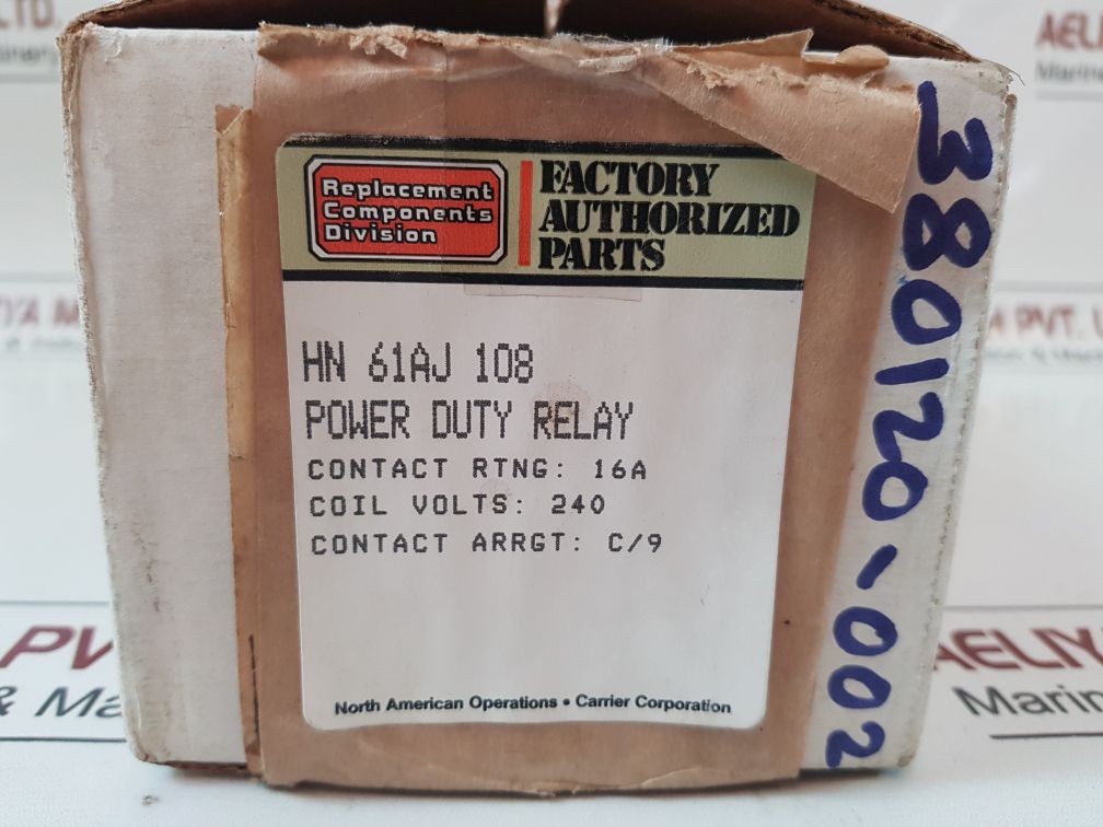 Cutler-hammer 9575H2526A Power Duty Relay Hn61Aj108