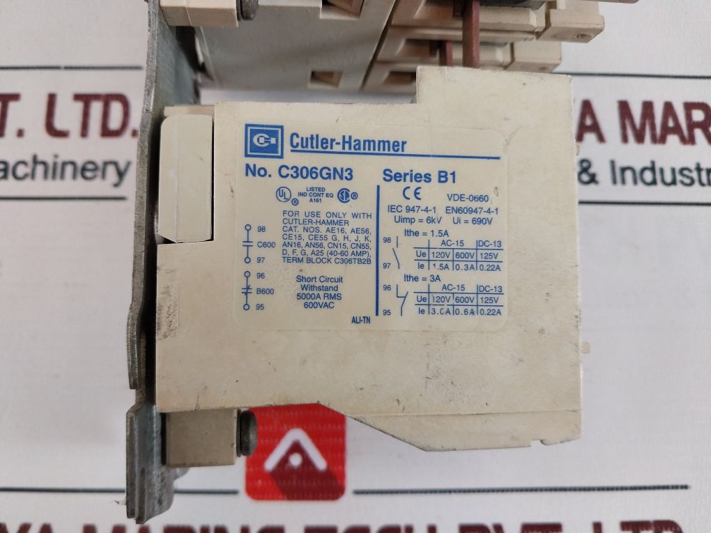 Cutler-hammer An16Gn0 600V