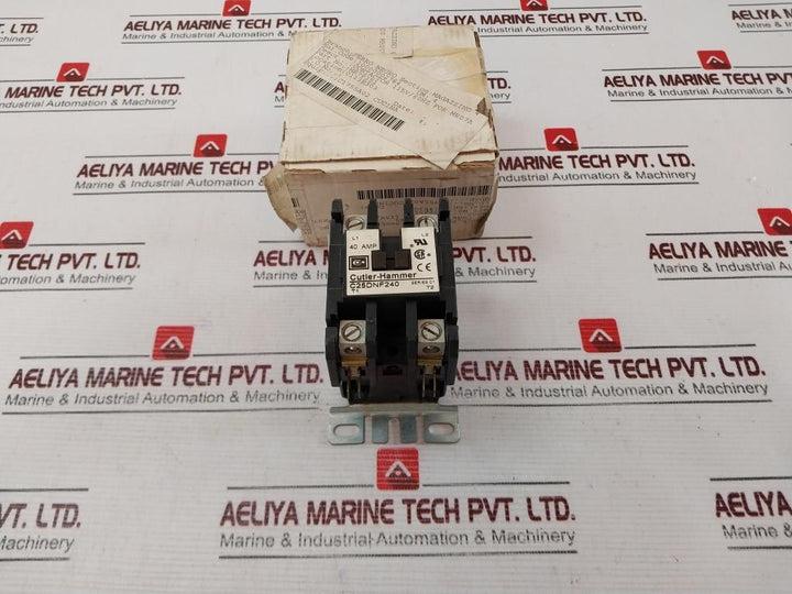 Cutler-hammer C25Dnf240 Contactor 40 Amp 104-120V 50-60Hz