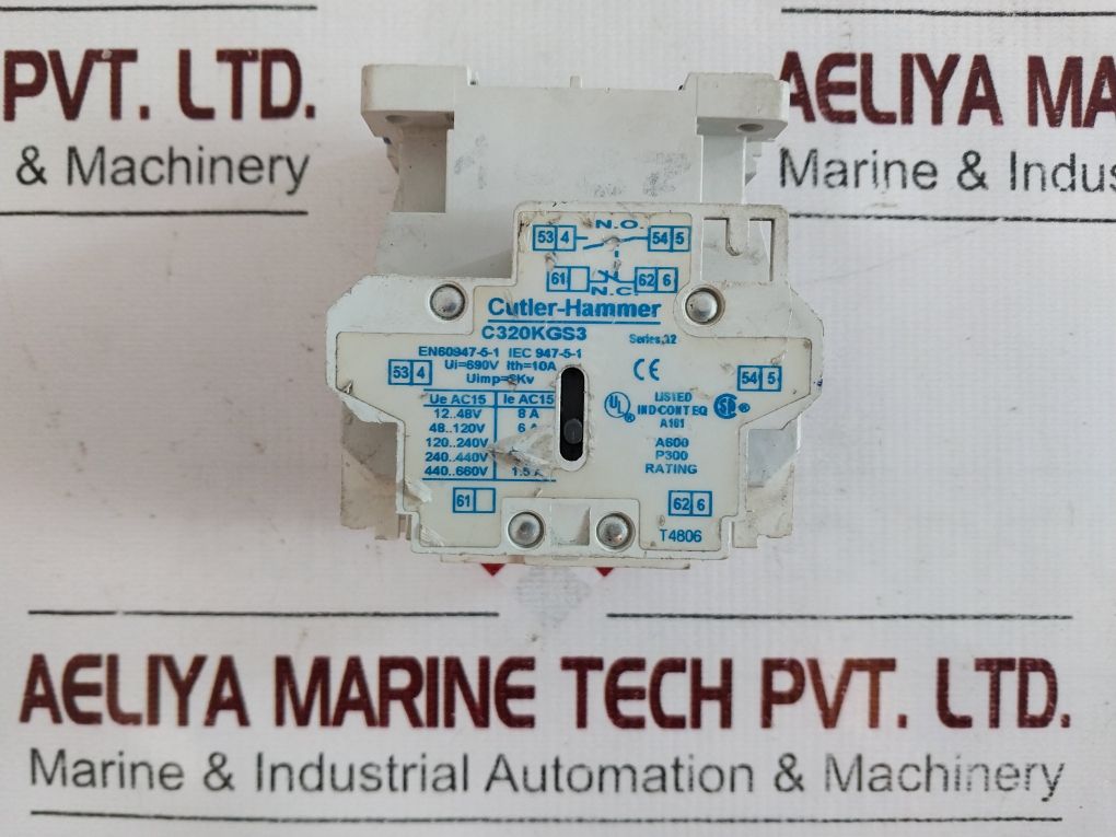 Cutler-hammer C320Kgs3 Auxiliary Contact